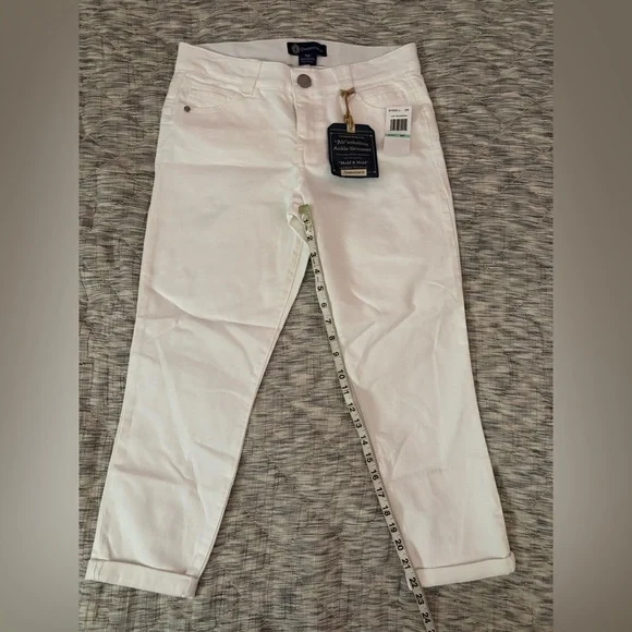 Democracy Ab Solution Ankle Skimmer Sz 8P NWT | Democracy White Skinny Jeans - - Picture 8 of 12